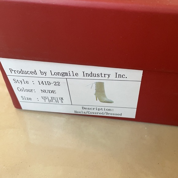 Brand new in box lace up booties. Size 7 7.5 and 9 - Picture 5 of 6